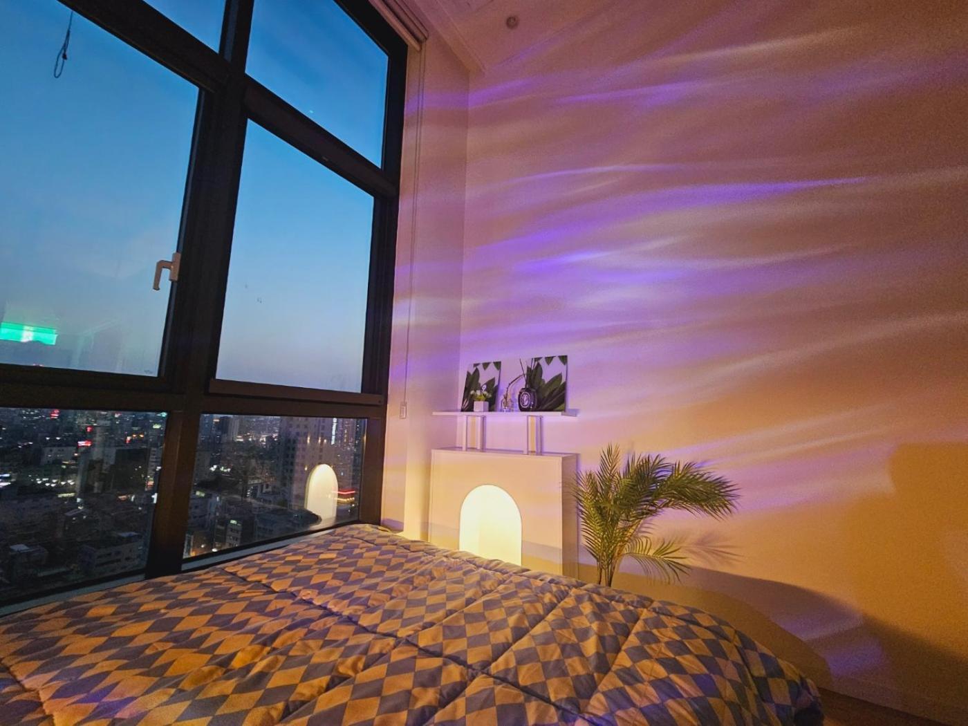 Apartment Night View Romantic House Seoul